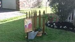 Primitive Country Decorating Ideas - Outdoor Yard Displays