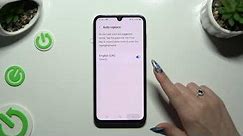 How to Enter Text Correction Options on SAMSUNG Galaxy M15?