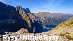 Tatry Wysokie: Rysy i Niżnie Rysy – mój pierwszy pozaszlak w Tatrach — 9.09.2023