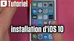 Tuto : comment installer iOS 10 depuis son iPhone