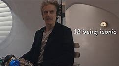 the 12th doctor being iconic for 12 minutes straight