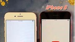 iPhone 7 vs iPhone 8 - open youtube