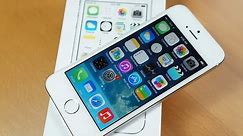 Silver/White iPhone 5S Unboxing and Hands On!
