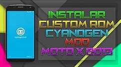 ROM CYANOGENMOD 12.1 5.1.1 : MOTO X 2013 (INSTALACIÓN + REVIEW)