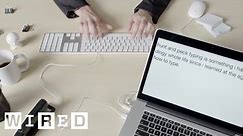 This is FAST: Two-Finger Keyboard Typing* | WIRED