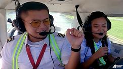 First Solo Flight - Cessna 152 - Fliteline Aviation - Abegail Narcise - Philippines
