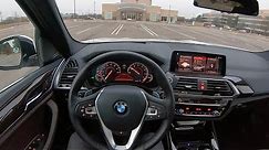 2019 BMW X3 xDrive30i - POV Test Drive (Binaural Audio)