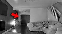 SCARY GHOST APPARITION CAUGHT ON CAMERA in MY HAUNTED HOUSE