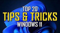 Windows 11 Tips & Tricks You Should Know!
