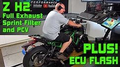 2020 Kawasaki Z H2 - Part 6.2 - Performance Modifications and Dyno Testing with ECU CRACKED!