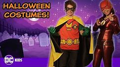 DC Super Hero Halloween Costumes! | DC KIDS SHOW