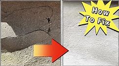DIY || How to fix a crumbling concrete wall ？