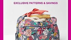 The brightest patterns. The best savings. Visit the Vera Bradley Outlet Stores!