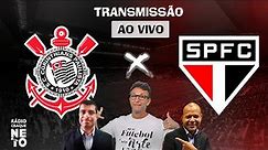 Corinthians x São Paulo | AO VIVO | Campeonato Brasileiro 2023 | Rádio Craque Neto