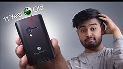 I tried Oldest Android Phone - Sony Ericsson Smartphone in 2021