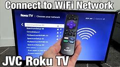 JVC Roku TV: How to Connect to WiFi Internet Network