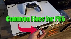 PS5 Ultimate Service Help guide - How to Reset Restore Repair Sony Playstation 5