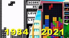 Evolution of Tetris Games 1984-2021