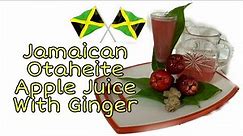Jamaican Apple Juice | Otaheite Apple Juice With Ginger | Recipes By Chef Andre Davy