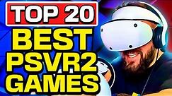 Top 20 Best PSVR2 Games For PlayStation VR 2!