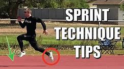 Do This To Sprint Faster - Sprinting Technique