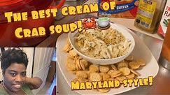 HOW TO MAKE THE BEST MARYLAND CREAM OF CRAB SOUP|| Momma T style