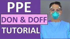 PPE Training Video: Donning and Doffing PPE Nursing Skill