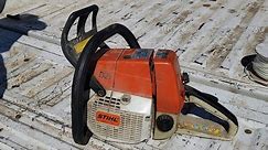 TROUBLESHOOTING A STIHL 036 CHAINSAW