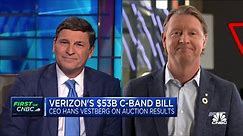 Full interview with Verizon CEO on C-Band auction results, outlook and more