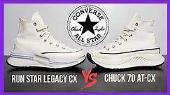 Converse Sneaker Comparison - Run Star Legacy CX and Chuck 70 AT-CX