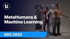 MetaHuman Framework & Machine Learning for Next-Gen Character Deformation | GDC 2023