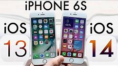 iPHONE 6S: iOS 14 Vs iOS 13! (Comparison)