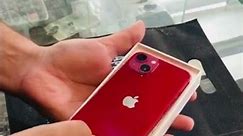 iphone 13 red unboxing
