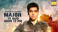 Major I Soldier Hindi World TV Release Sony Max | major full movie hindi dubbed@SonyMAX​