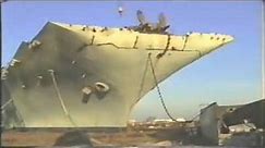USS Coral Sea Scrapping - Part 6 of 10 - 1996-1997