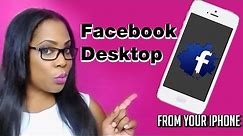 How to Access the Full Facebook Site on your Phone | Facebook Desktop on Mobile