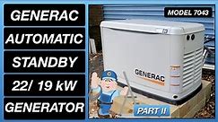 Generac Generator Installation Part 2| Clark, NJ