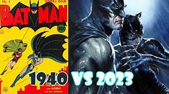 BATMAN👉Origin!!!👉1940 vs 2023 Comic Covers