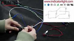 How to connect KCD4 LED rocker switch (ON OFF and ON OFF ON) 2020