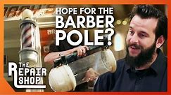 Dust-Covered Barber Shop Pole Deserves a Second Life | The Repair Shop