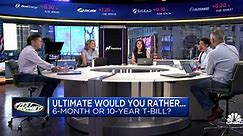 Ultimate Would You Rather: 6-month T-bill vs. stocks