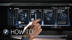 Charging Management | BMW How-To