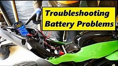 Motorcycle Battery Problems - How to troubleshoot