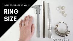 How to measure your Ring Size - Help to find out your Ring size