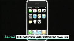 Going Viral: First-Gen Apple iPhone Sells for Over $190,000