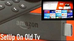 Amazon Fire Stick Setup on old TV 📺🛠