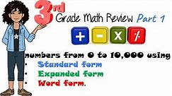 3rd Grade Math Review Part 1