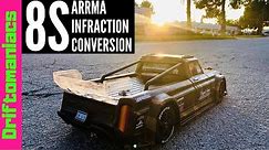 8S ARRMA Infraction Full Conversion And Test Runs At JJ Customs