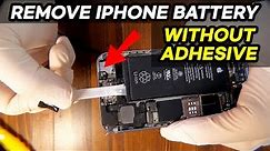 How to remove iPhone battery if adhesive breaks (Remove iPhone battery without damaging)