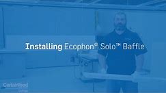 Ecophon® Solo™ Baffles: How-To Install Ceiling Baffles